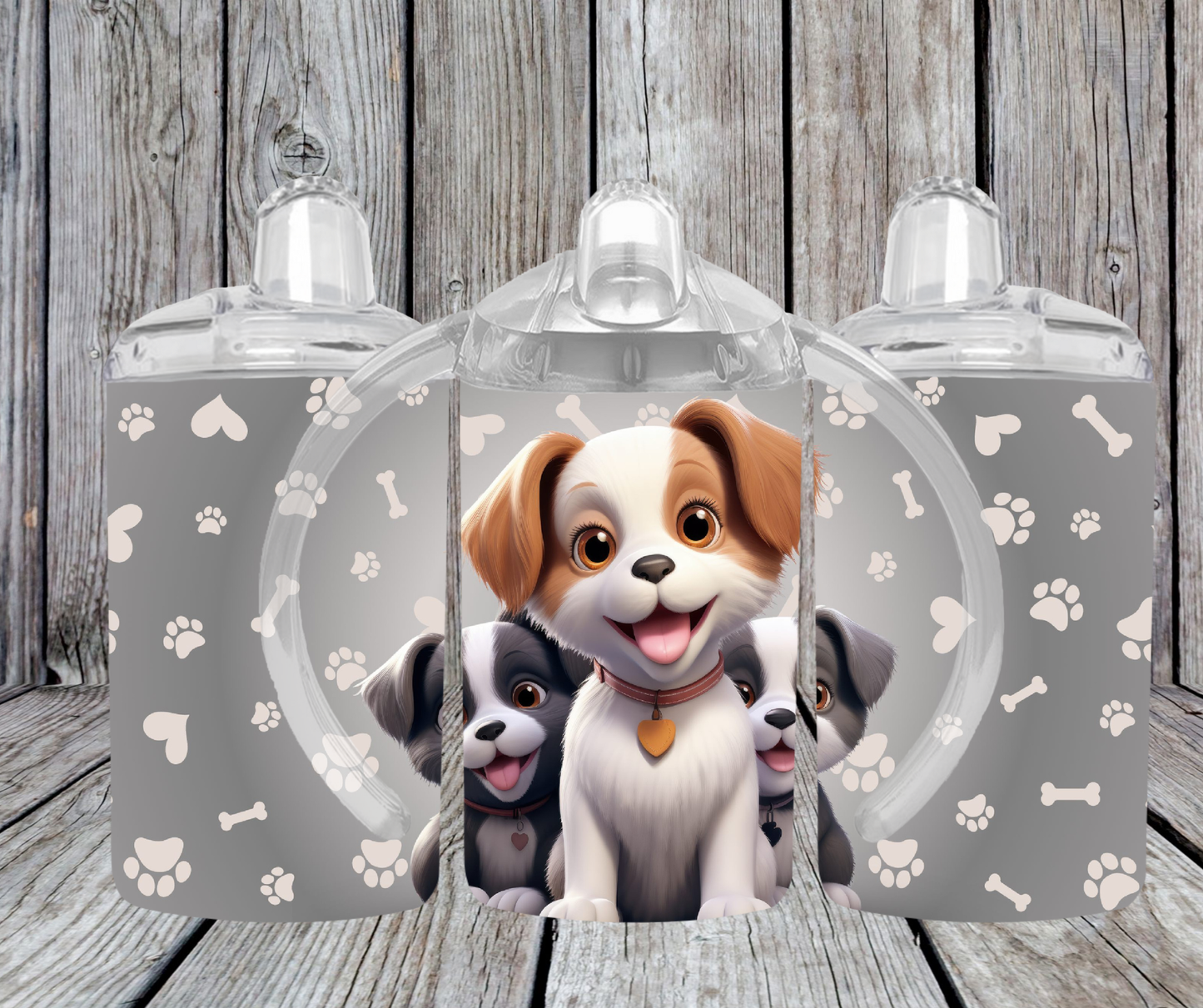 12OZ SIPPY CUP - PUPPY DOG