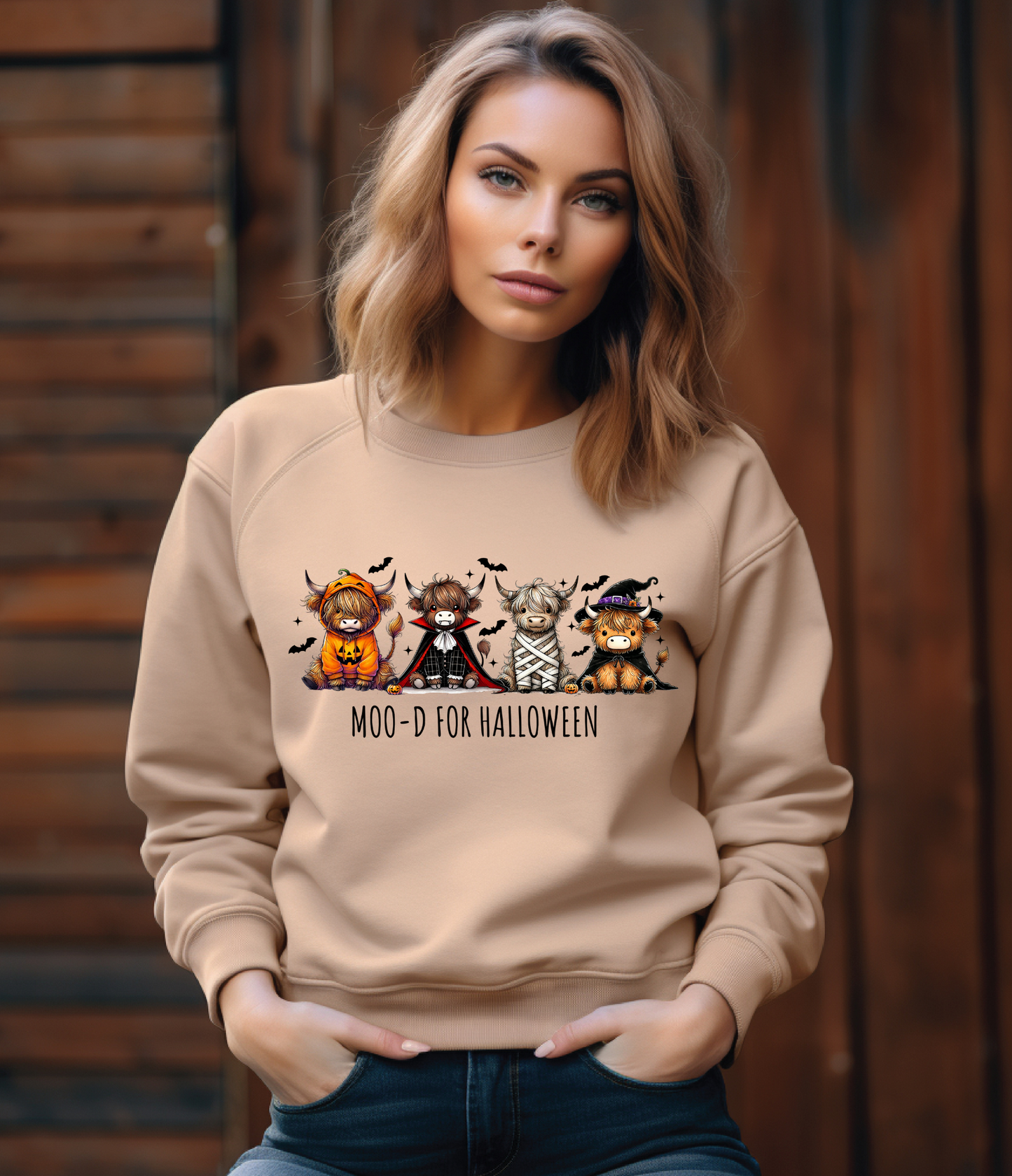 MOO-D FOR HALLOWEEN - SWEATSHIRT