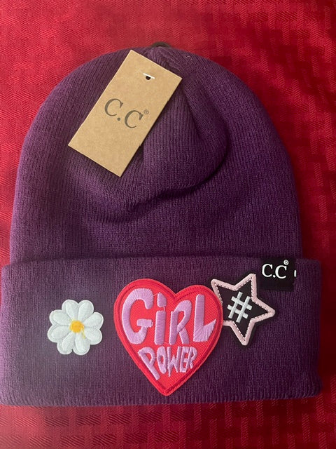 GIRL POWER- C.C. BEANIE