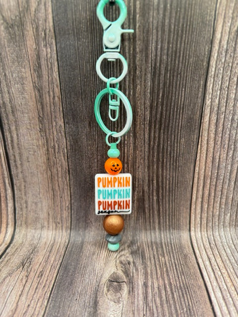 PUMPKIN SEASON- BAR KEYCHAIN