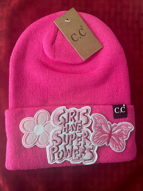 GIRLS HAVE SUPER POWERS - C.C. BEANIE