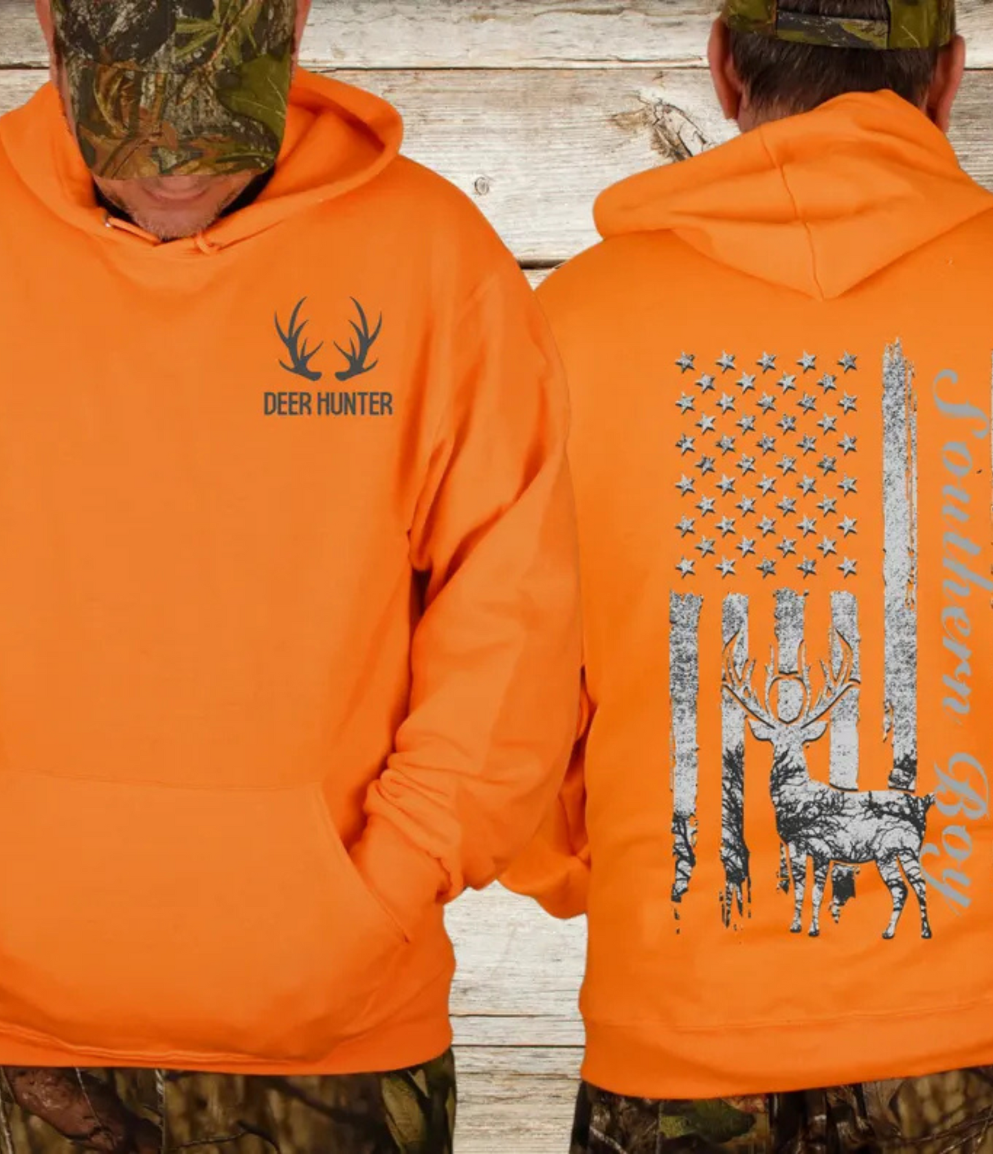 SOUTHERN BOY/DEER HUNTER HOODIE