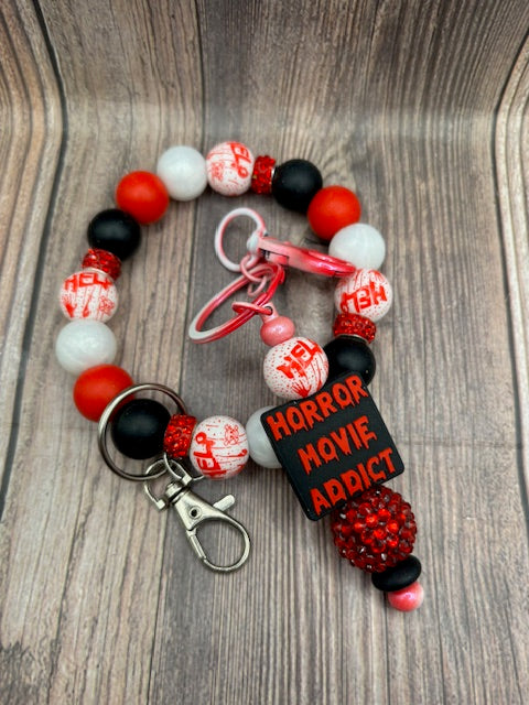 HORROR MOVIE ADDICT WRISTLET