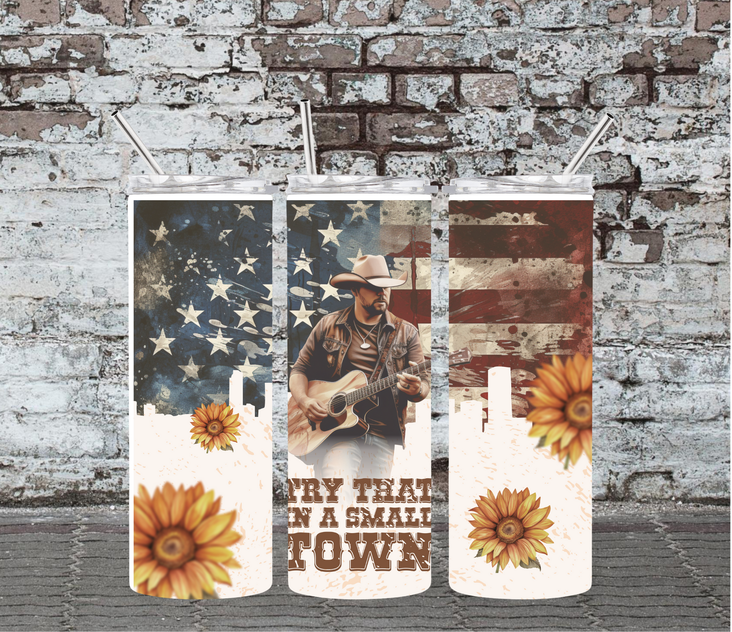 20OZ SKINNY TUMBLER - JASON ALDEAN