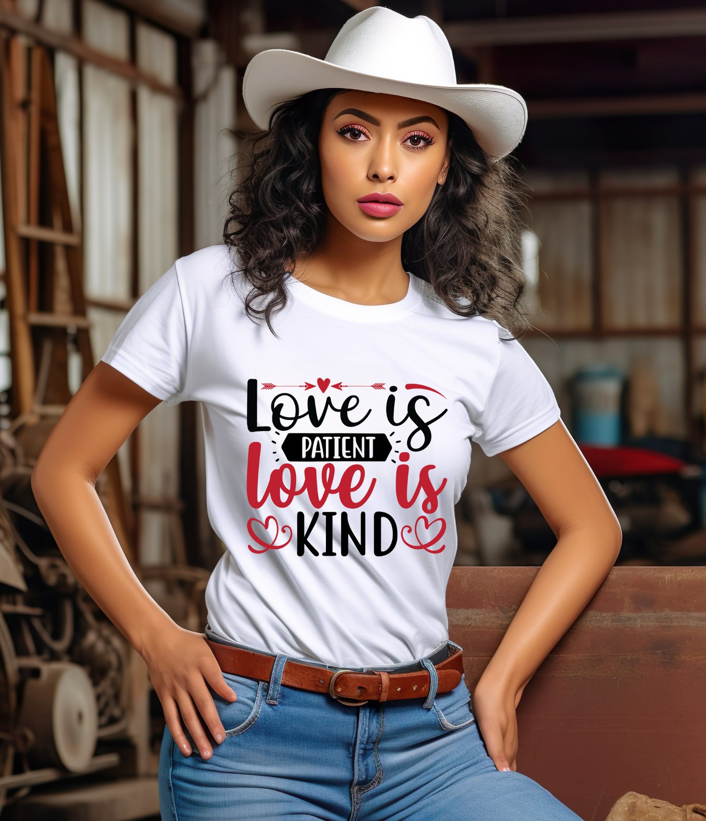 LOVE IS PATIENT LOVE IS KIND - T-SHIRT
