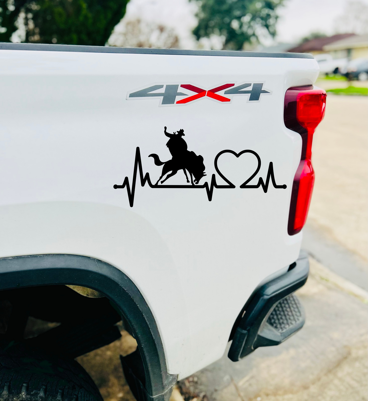 BRONCO HEARTBEAT - TRUCK QUARTER PANEL