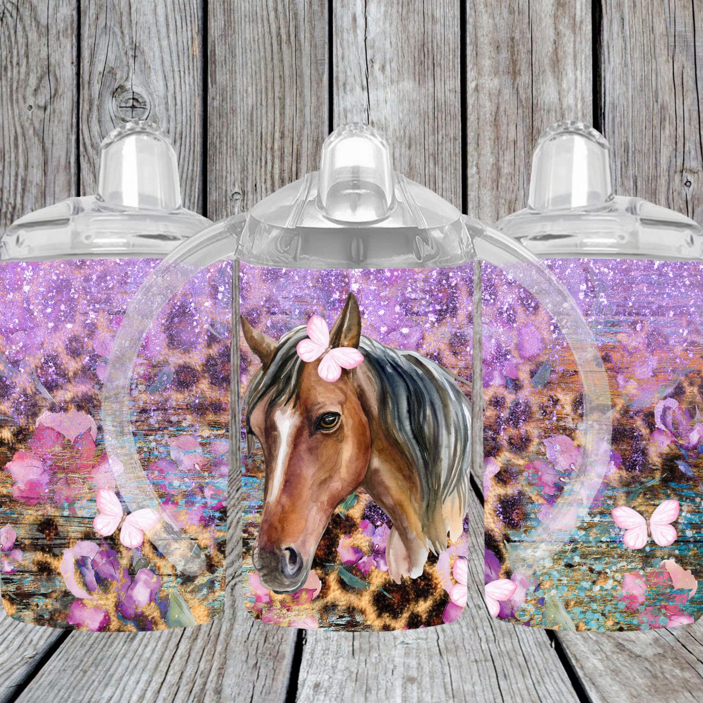 12OZ SIPPY CUP - HORSE