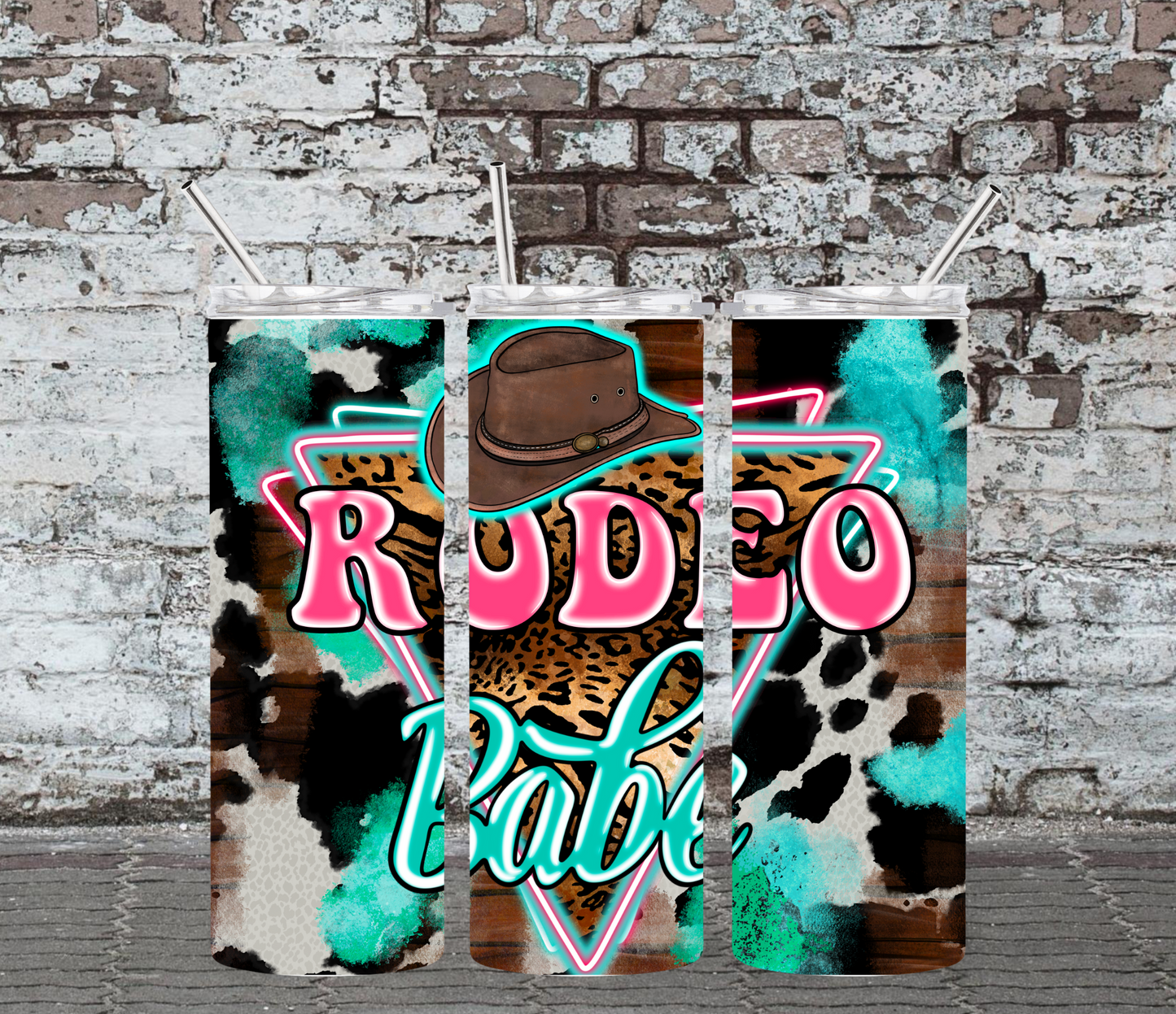 20OZ SKINNY TUMBLER - RODEO BABE
