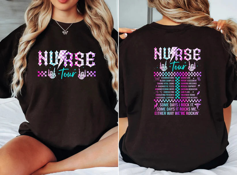 NURSE FRONT & BACK - CLEAR FILM
