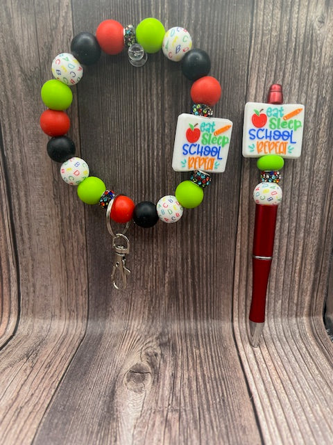 EAT SLEEP SCHOOL SET