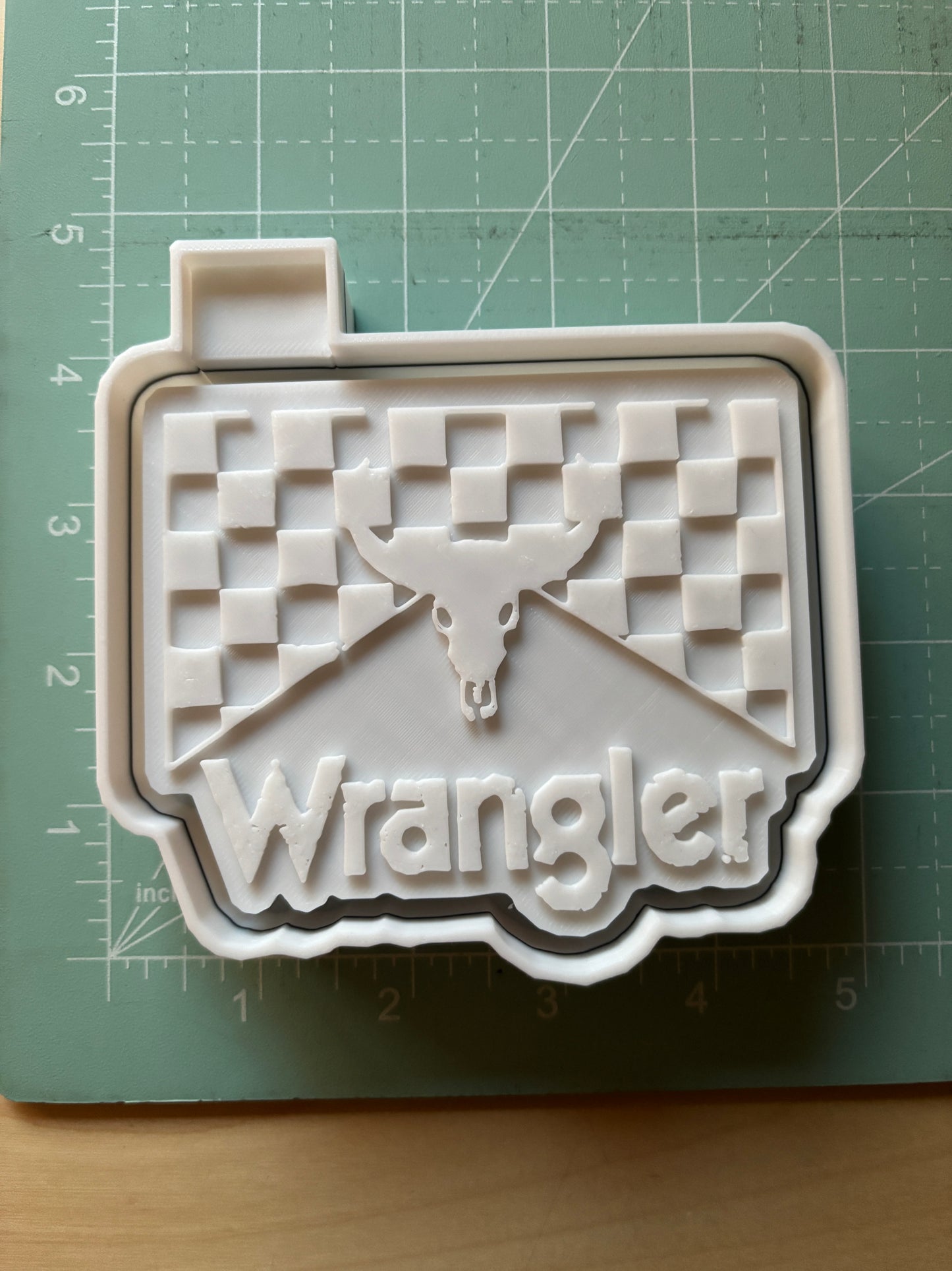 CHECKERED WRANGLER -FRESHIE MOLD