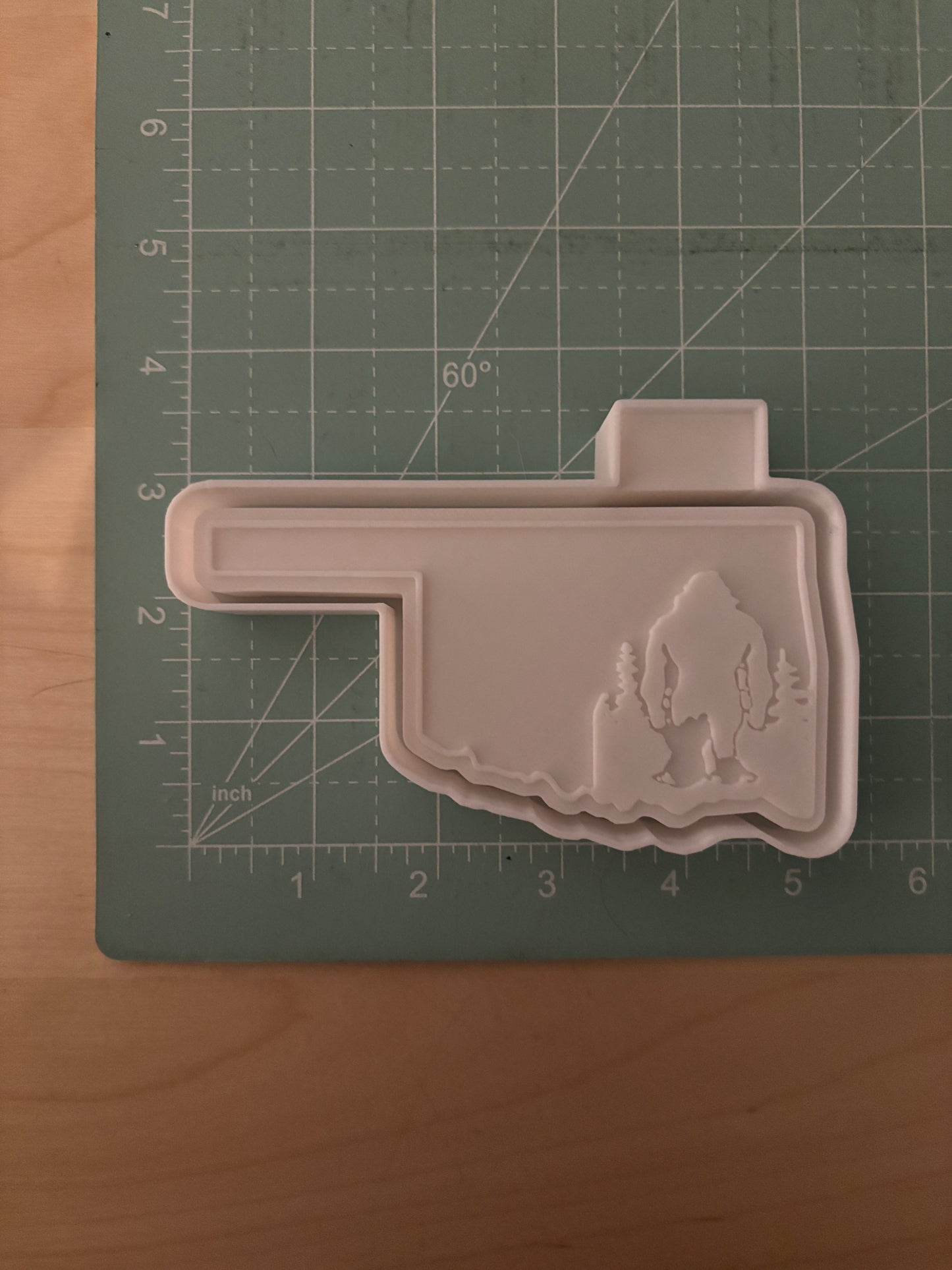 OKLAHOMA BIGFOOT -FRESHIE MOLD