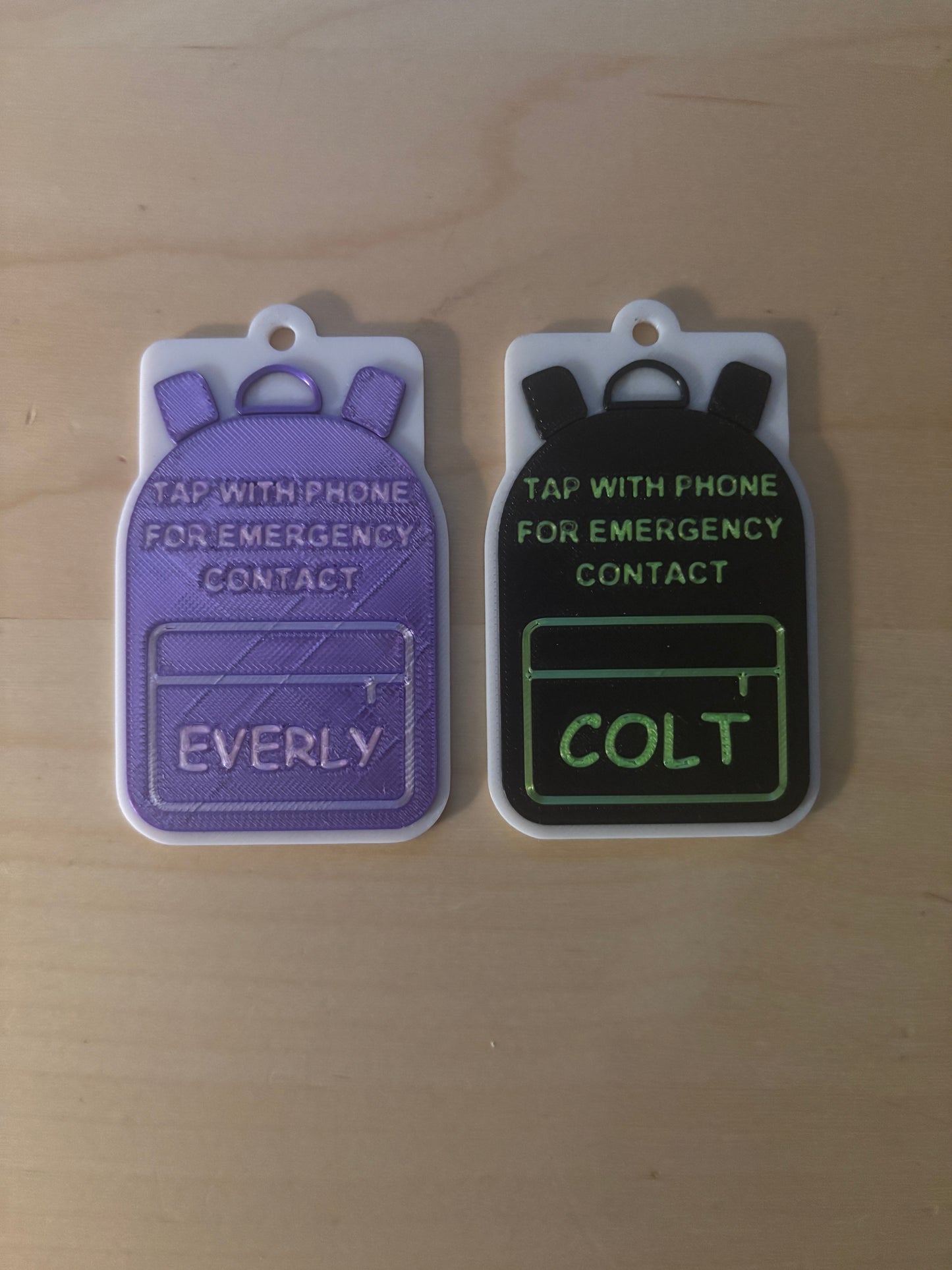 EMERGENCY CONTACT NFC TAG