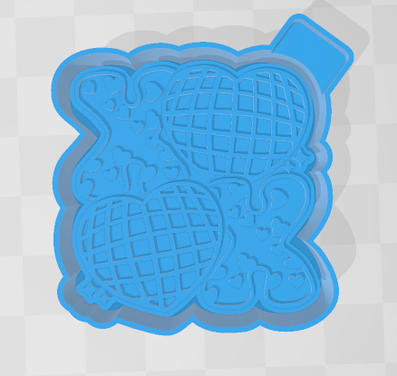 DISCO HEART XOXO -FRESHIE MOLD