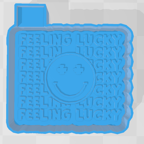 FEELING LUCKY WITH SMILEY -FRESHIE MOLD