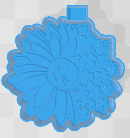 SUNFLOWER CLOVER -FRESHIE MOLD