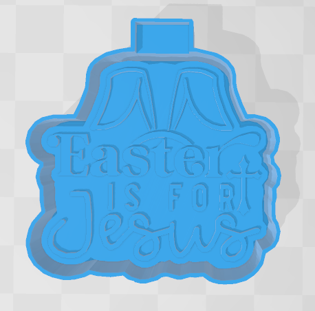 EASTER IS FOR JESUS -FRESHIE MOLD