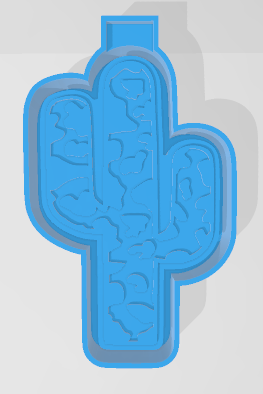 COW PRINT CACTUS -FRESHIE MOLD