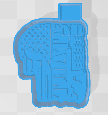 2ND THAT PUNISHER FLAG -FRESHIE MOLD