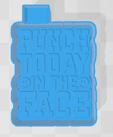 PUNCH TODAY IN THE FACE -FRESHIE MOLD