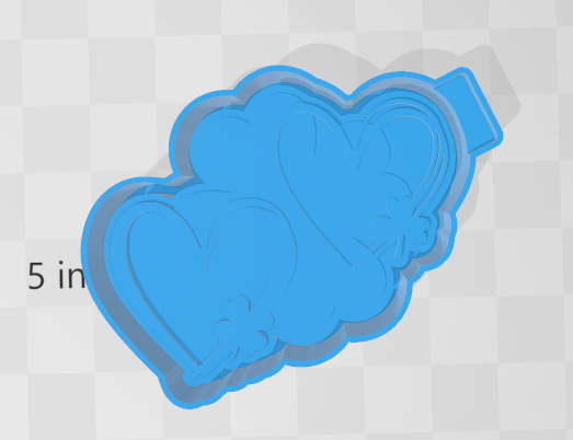 CLOVER HEART -FRESHIE MOLD