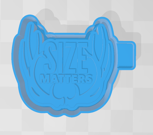 SIZE MATTERS ANTLERS -FRESHIE MOLD