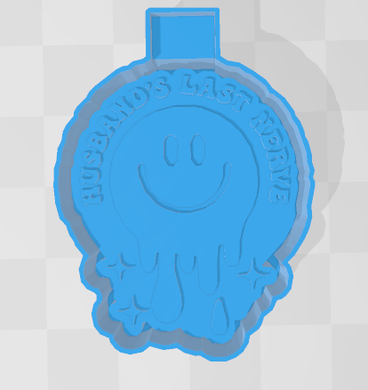 HUSBANDS LAST NERVE SMILEY -FRESHIE MOLD