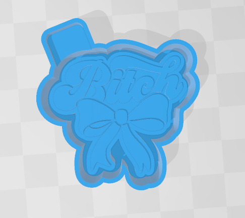 BITCH BOW -FRESHIE MOLD