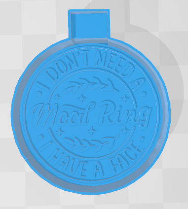 I DONT NEED A MOOD RING I HAVE A FACE -FRESHIE MOLD