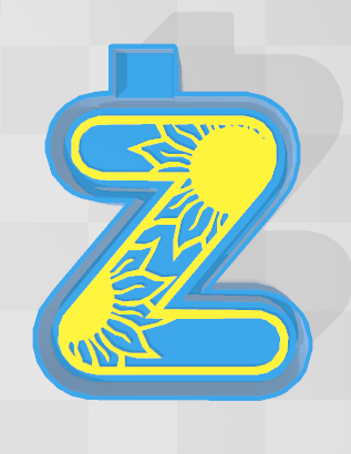 SUNFLOWER LETTERS -FRESHIE MOLD