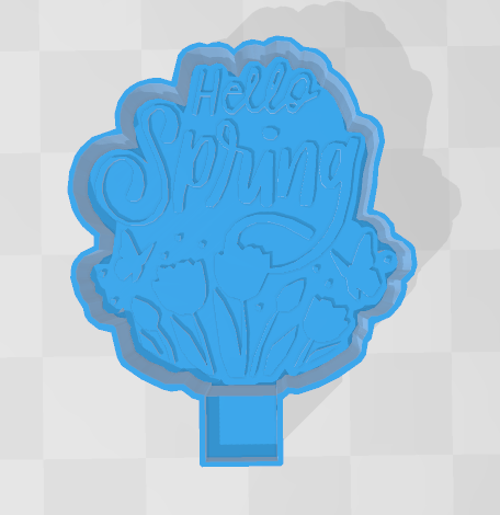 HELLO SPRING -FRESHIE MOLD