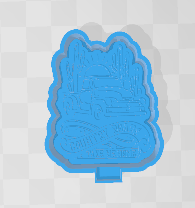 COUNTRY ROADS TAKE ME HOME -FRESHIE MOLD