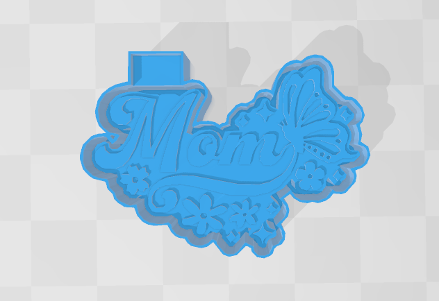 MOM WITH BUTTERFLY -FRESHIE MOLD