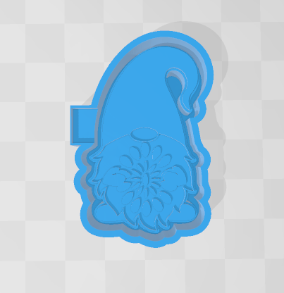 TURQUOISE GNOME -FRESHIE MOLD