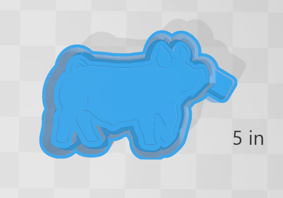 SHOW PIG -FRESHIE MOLD