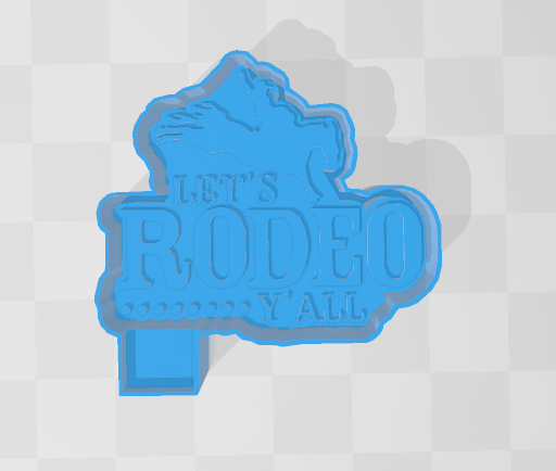 LETS RODEO YALL -FRESHIE MOLD