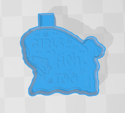 GIRLS FISH TOO -FRESHIE MOLD