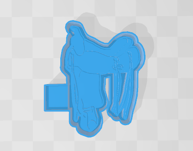 WESTERN SADDLE -FRESHIE MOLD