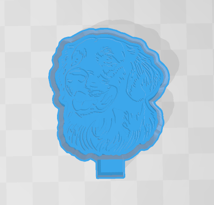 GOLDEN RETRIEVER DOG -FRESHIE MOLD