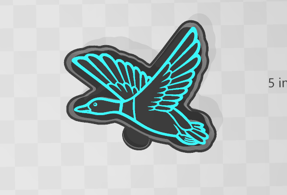 MALLARD DUCK -FRESHIE MOLD