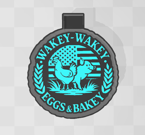 WAKEY WAKEY EGGS AND BAKEY -FRESHIE MOLD