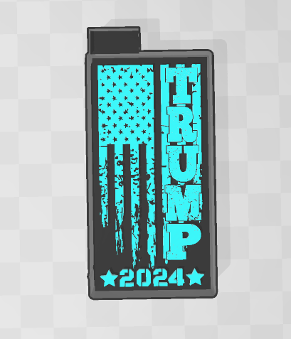 TRUMP 2024 FLAG- FRESHIE MOLD