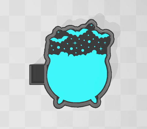 BAT CALDRON -FRESHIE MOLD