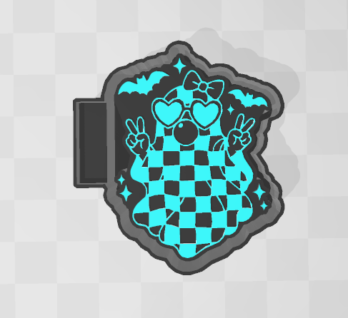 CHECKER GHOST -FRESHIE MOLD