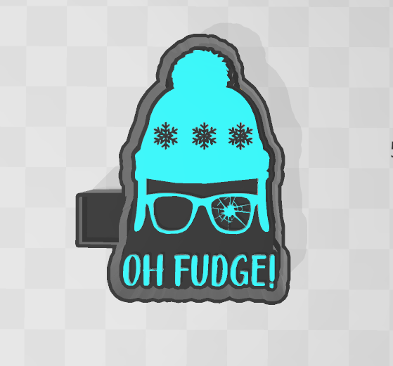 OH FUDGE -FRESHIE MOLD