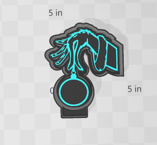 GRINCH HAND -FRESHIE MOLD