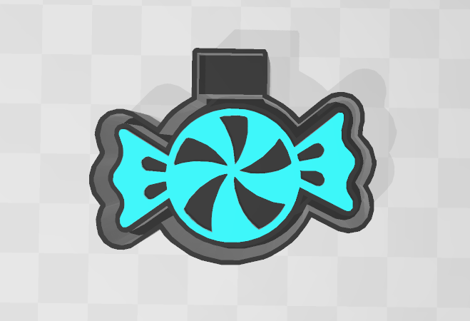 PEPPERMINT CANDY -FRESHIE MOLD