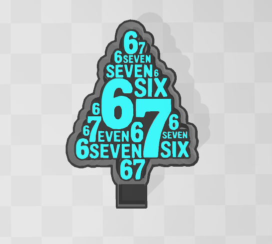 67 TREE -FRESHIE MOLD