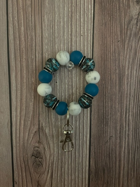 TEAL MARBLE FINGERLET