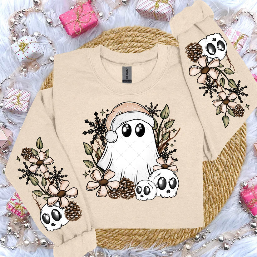 WINTER GHOSTIE WITH TWO SLEEVES - SWEATSHIRT